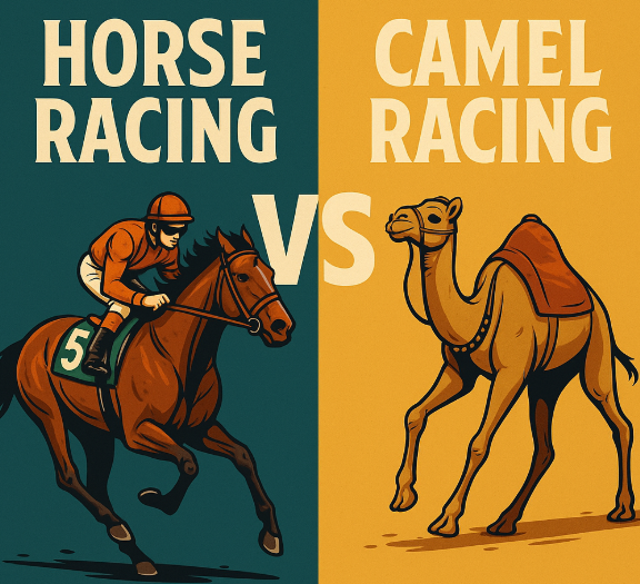 Horse Racing vs. Camel Racing